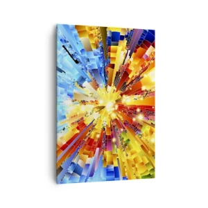 Quadro em tela - In medias res - 70x100 cm