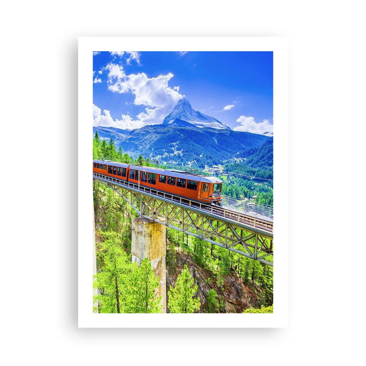 Pôster - Hora dos Alpes - 50x70 cm