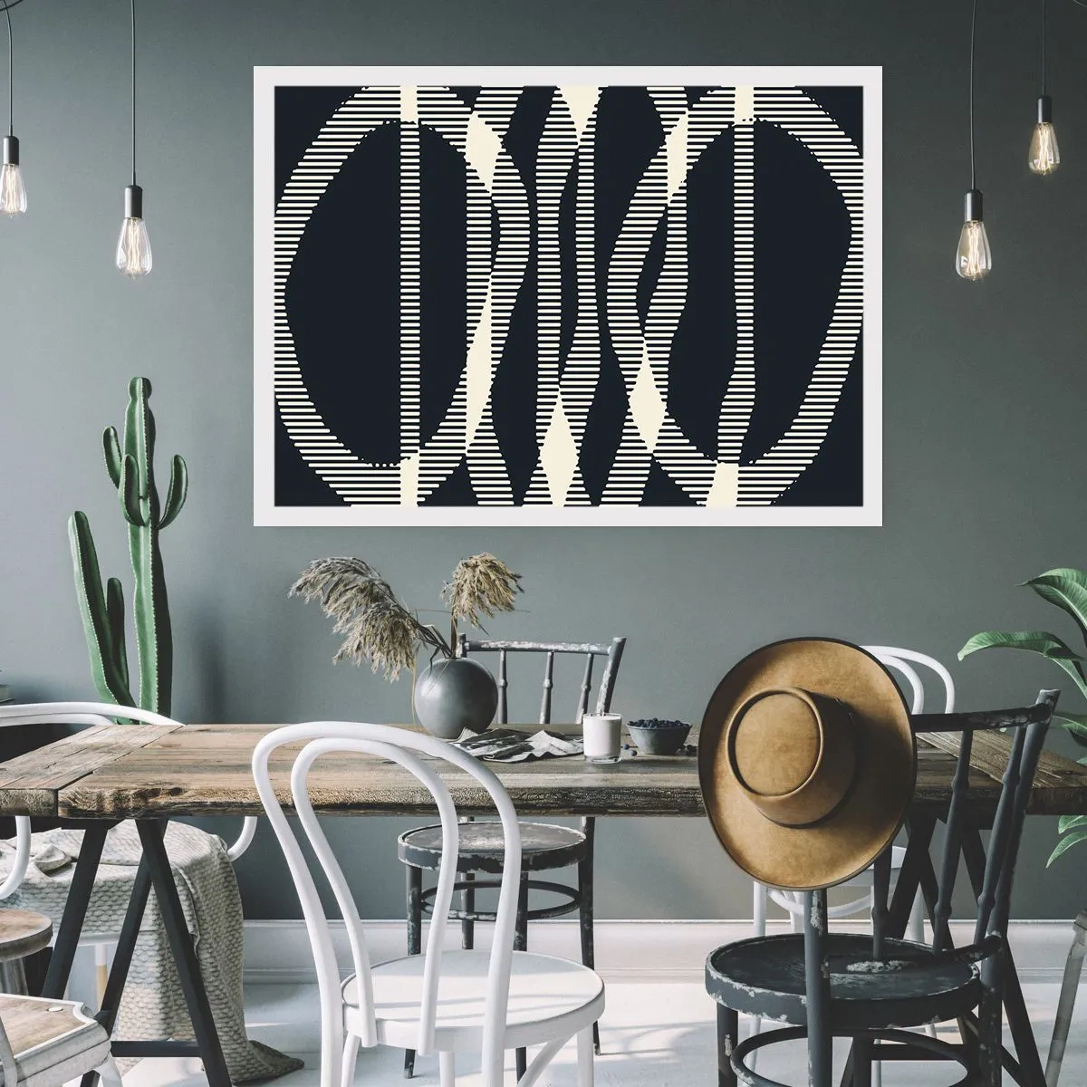 Pôster - Uma tentativa de quebrar a escuridão - 91x61 cm