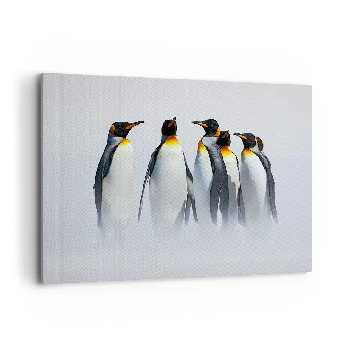 Quadro em tela - Reunião em traje de gala - 120x80 cm