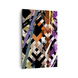 Quadro em tela - Ao quadrado - 80x120 cm