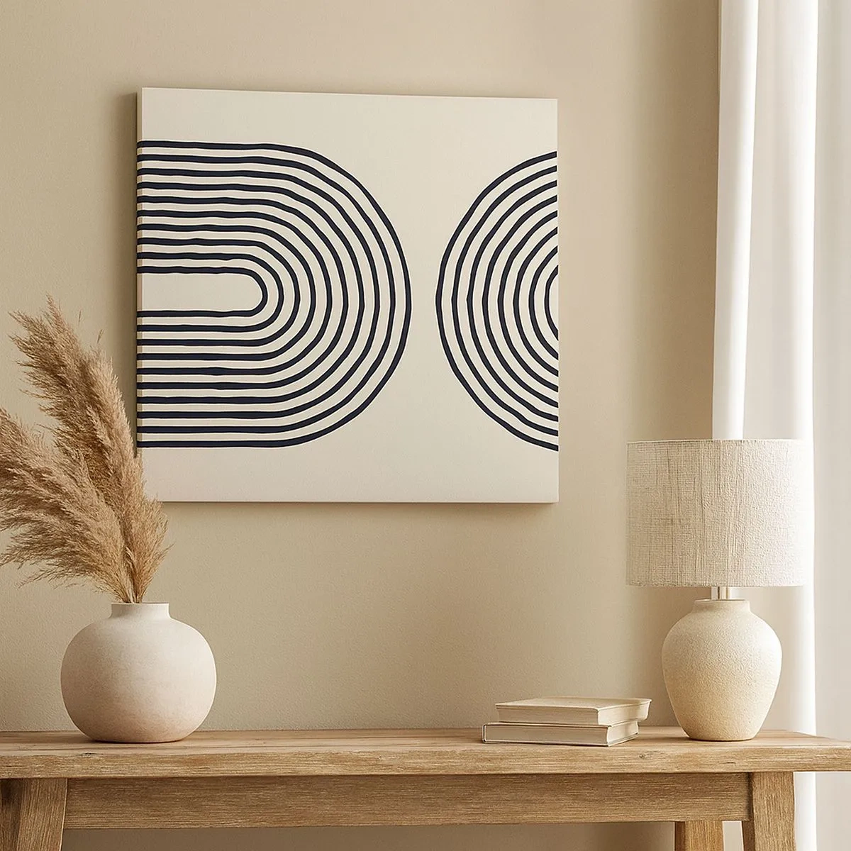 Quadro em tela - Em um momento... - 30x30 cm