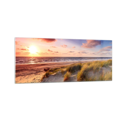 Quadro em vidro - Ar com cheiro de verão - 100x40 cm