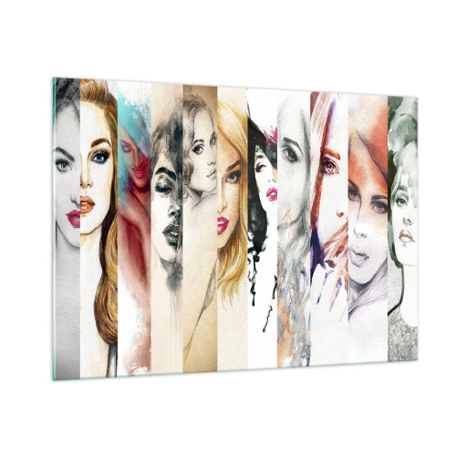 Quadro em vidro - Sempre VOCÊ - 100x70 cm