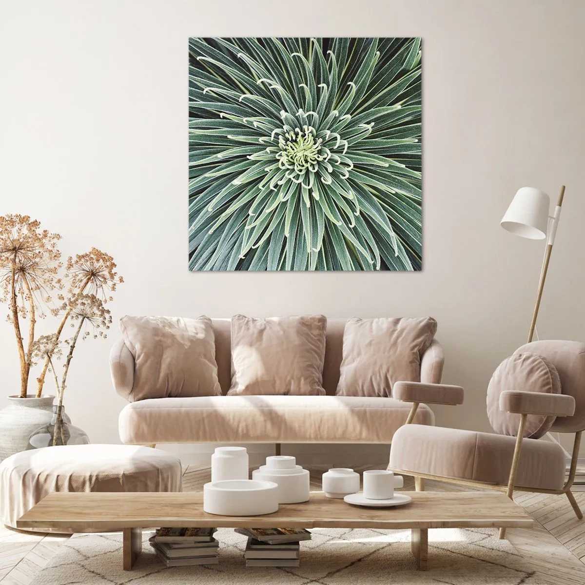 Quadro em tela - Nasce uma estrela - 30x30 cm