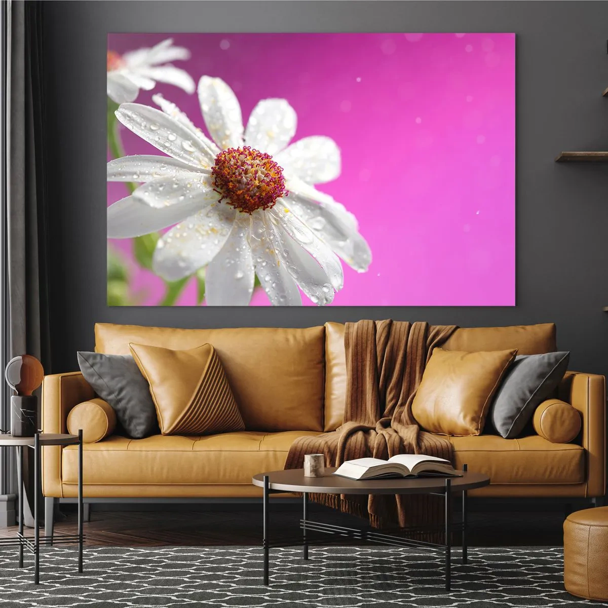 Quadro em vidro - Modesto em sua beleza - 100x70 cm