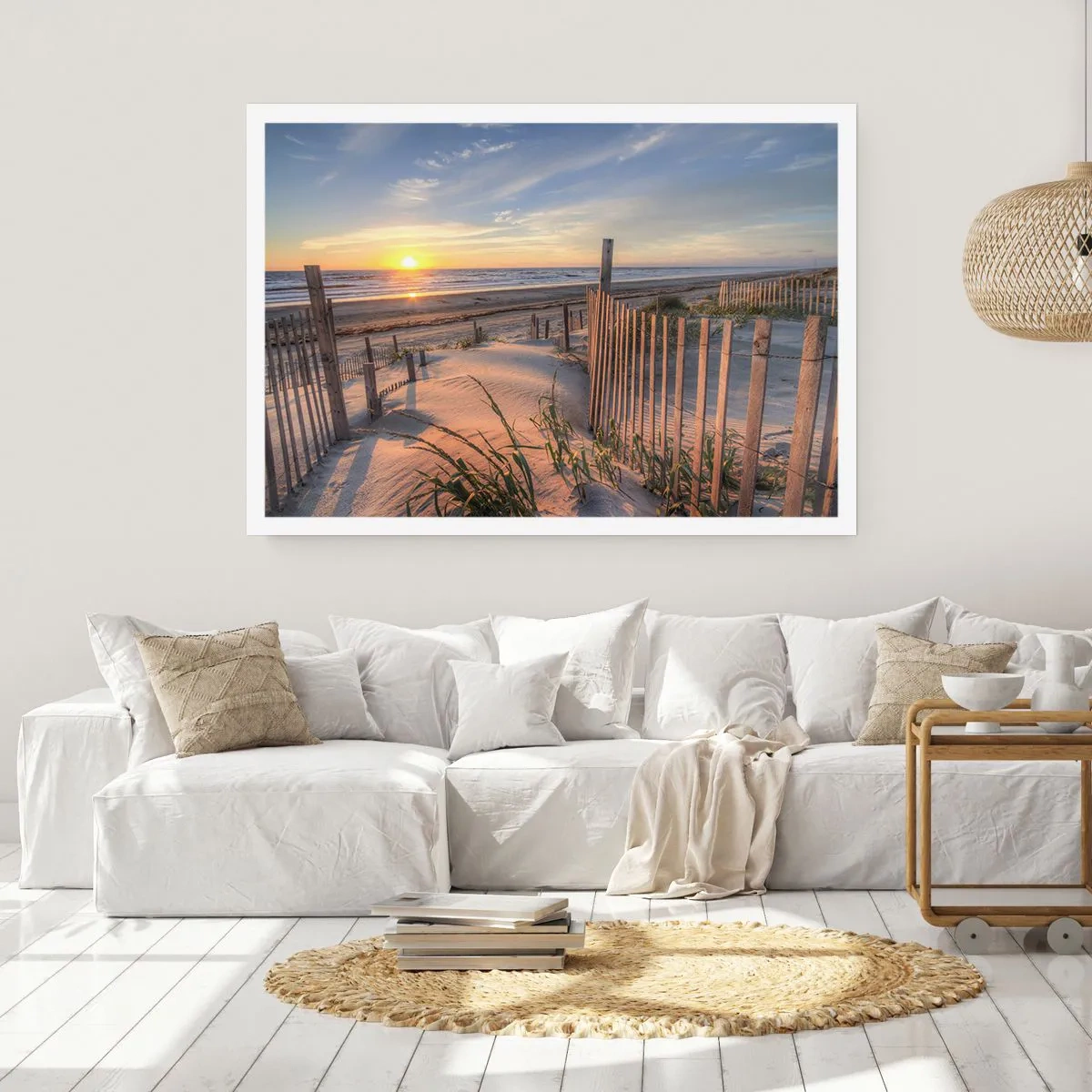 Pôster - Brilho e sombra do vento - 91x61 cm