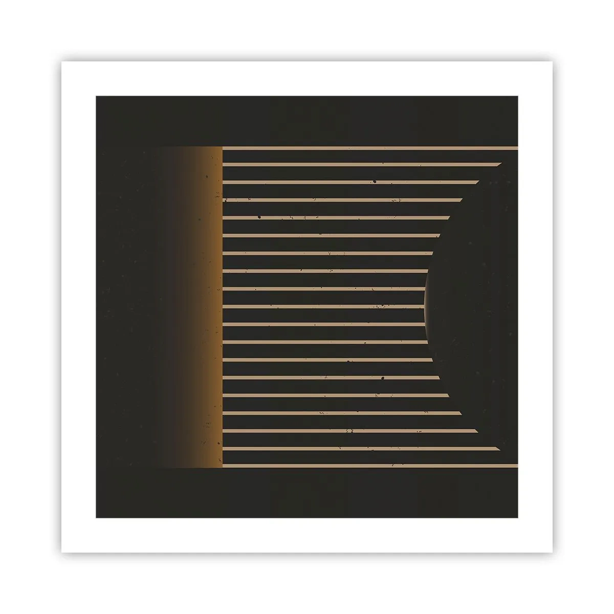 Pôster - Explorar a escuridão - 50x50 cm