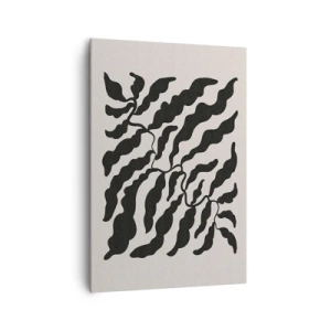 Quadro em tela - A natureza da praça - 70x100 cm