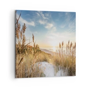 Quadro em tela - Praia do Norte - 60x60 cm