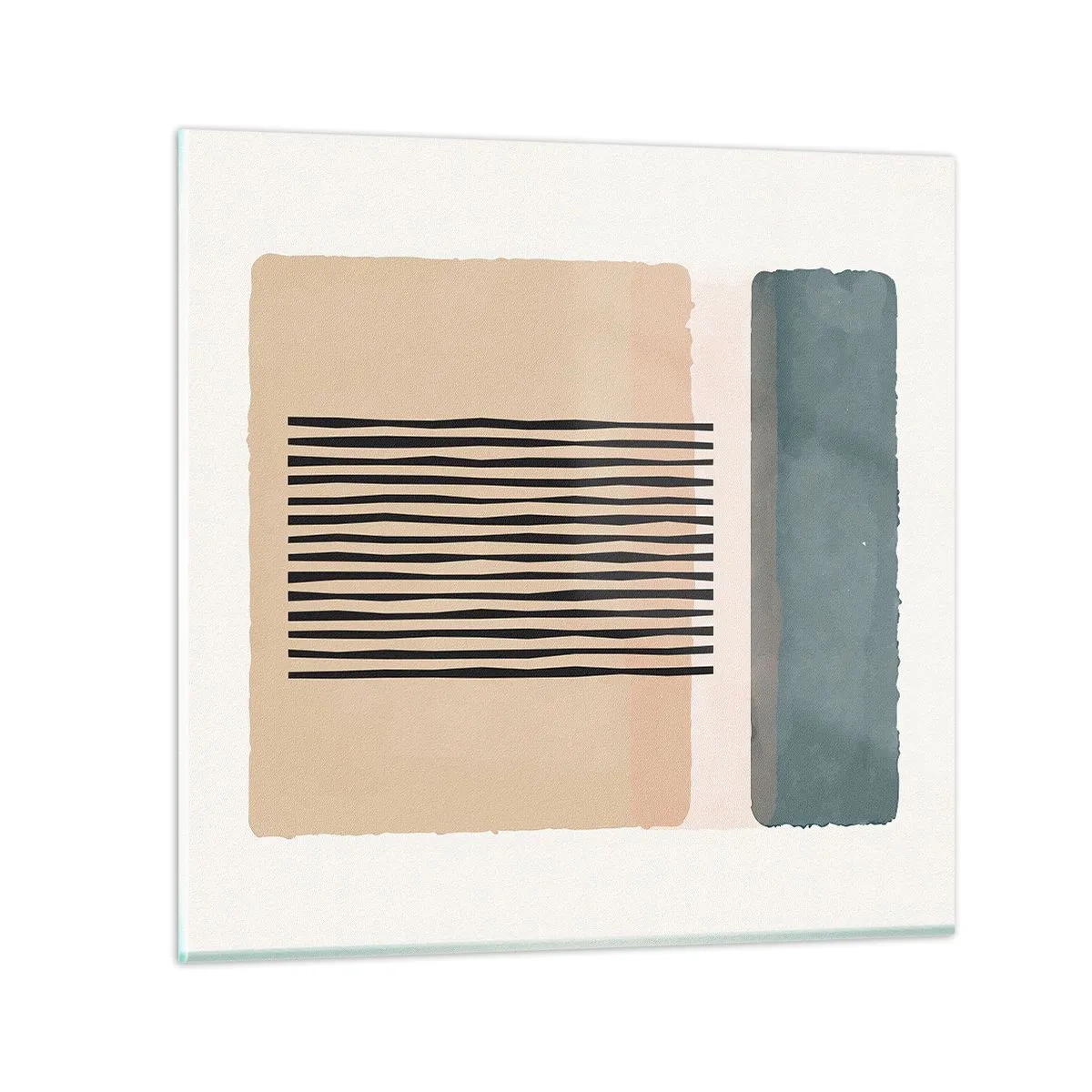 Quadro em vidro - Está tudo bem - 60x60 cm