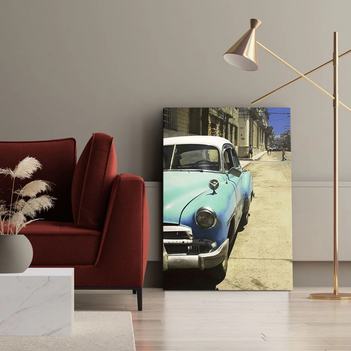 Quadro em tela - Evviva Cuba! - 50x70 cm