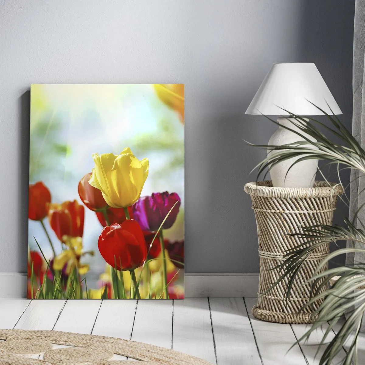 Quadro em tela - Todas as cores do sol - 50x70 cm
