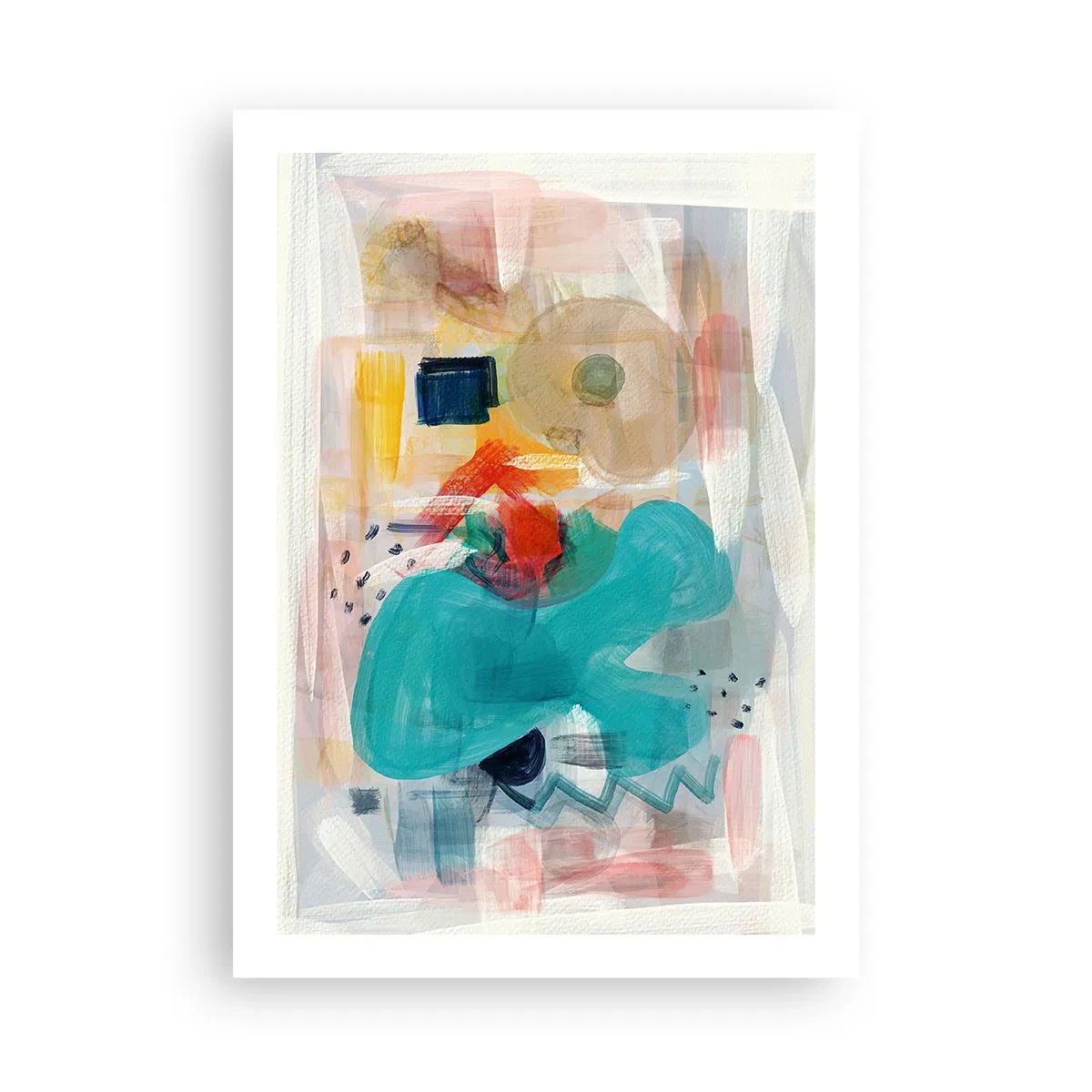 Pôster - Jogo colorido - 50x70 cm