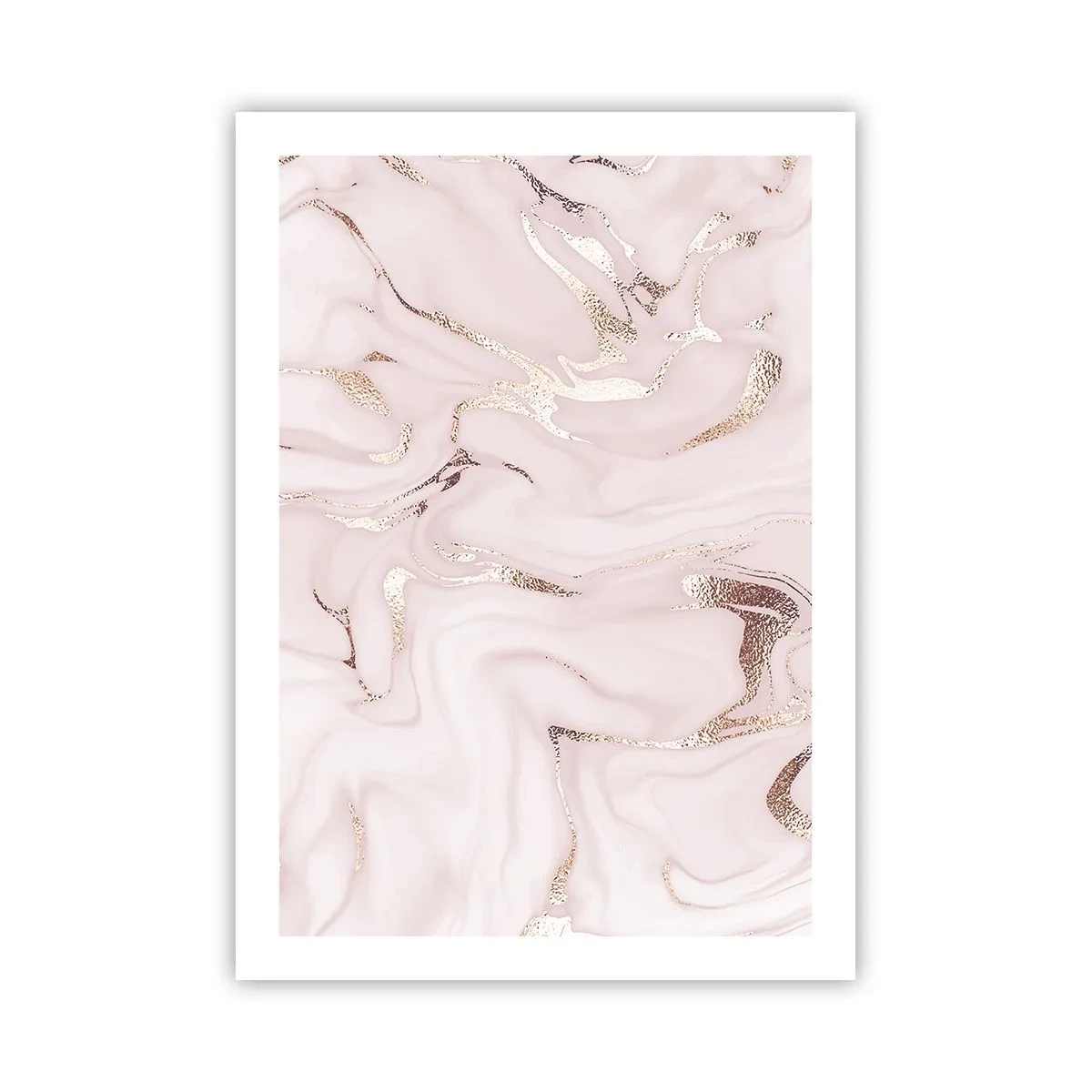 Pôster - Num lenço cor-de-rosa - 50x70 cm