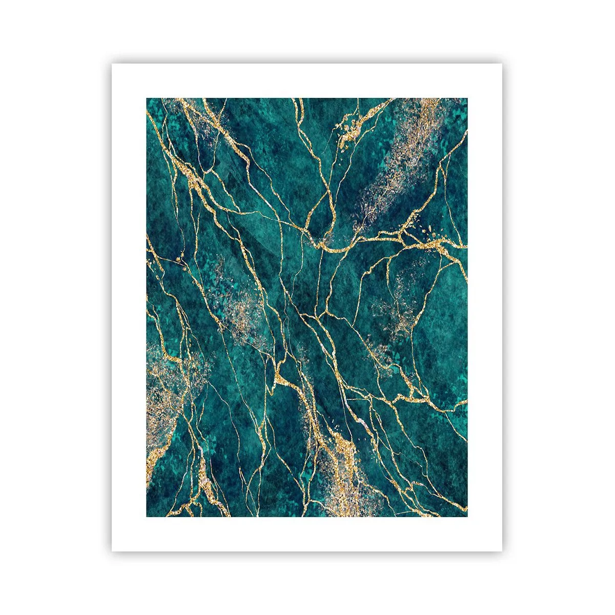 Pôster - Veia dourada - 40x50 cm