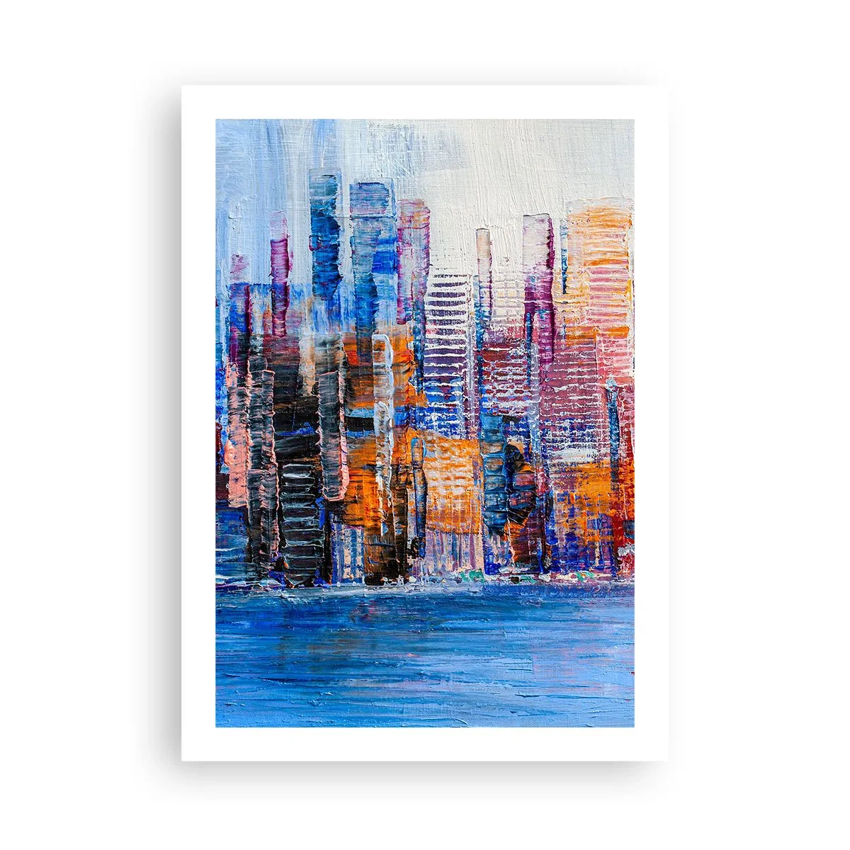 Pôster - Metrópole alegre - 50x70 cm