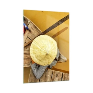 Quadro em vidro - A vida no rio amarelo - 50x70 cm