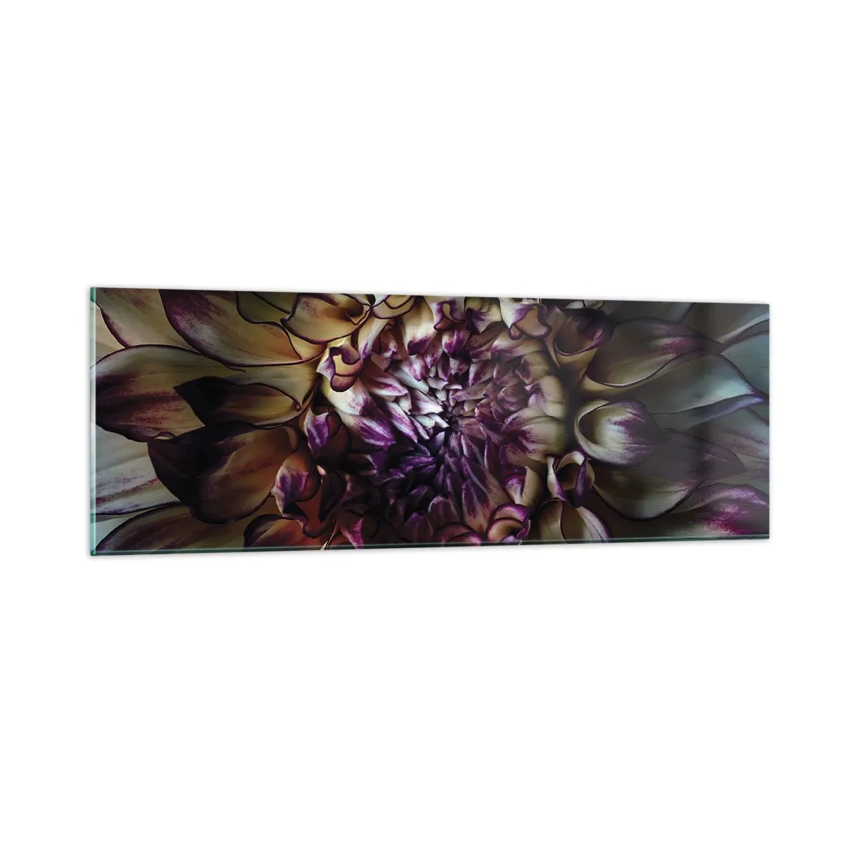 Quadro em vidro - O florescimento da juventude - 90x30 cm