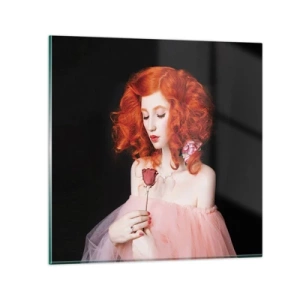 Quadro em vidro - Em estilo barroco - 70x70 cm