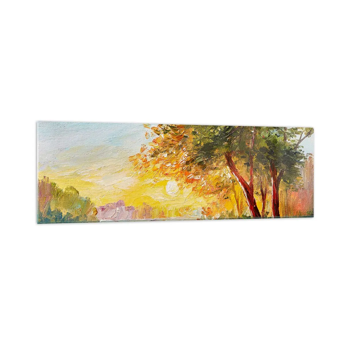 Quadro em vidro - Et in Arcadia ego - 160x50 cm
