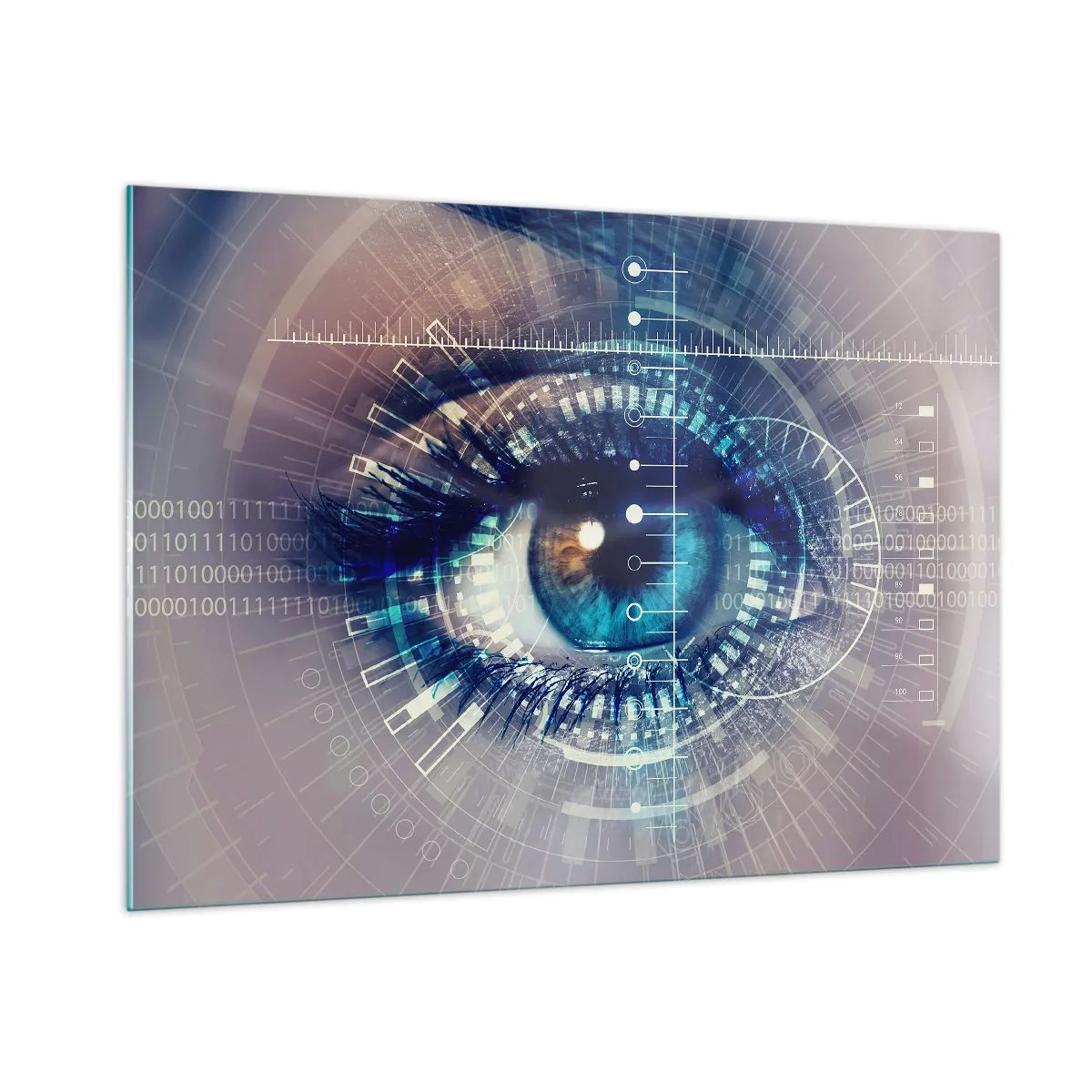 Quadro em vidro - Achas que me conheces - 100x70 cm