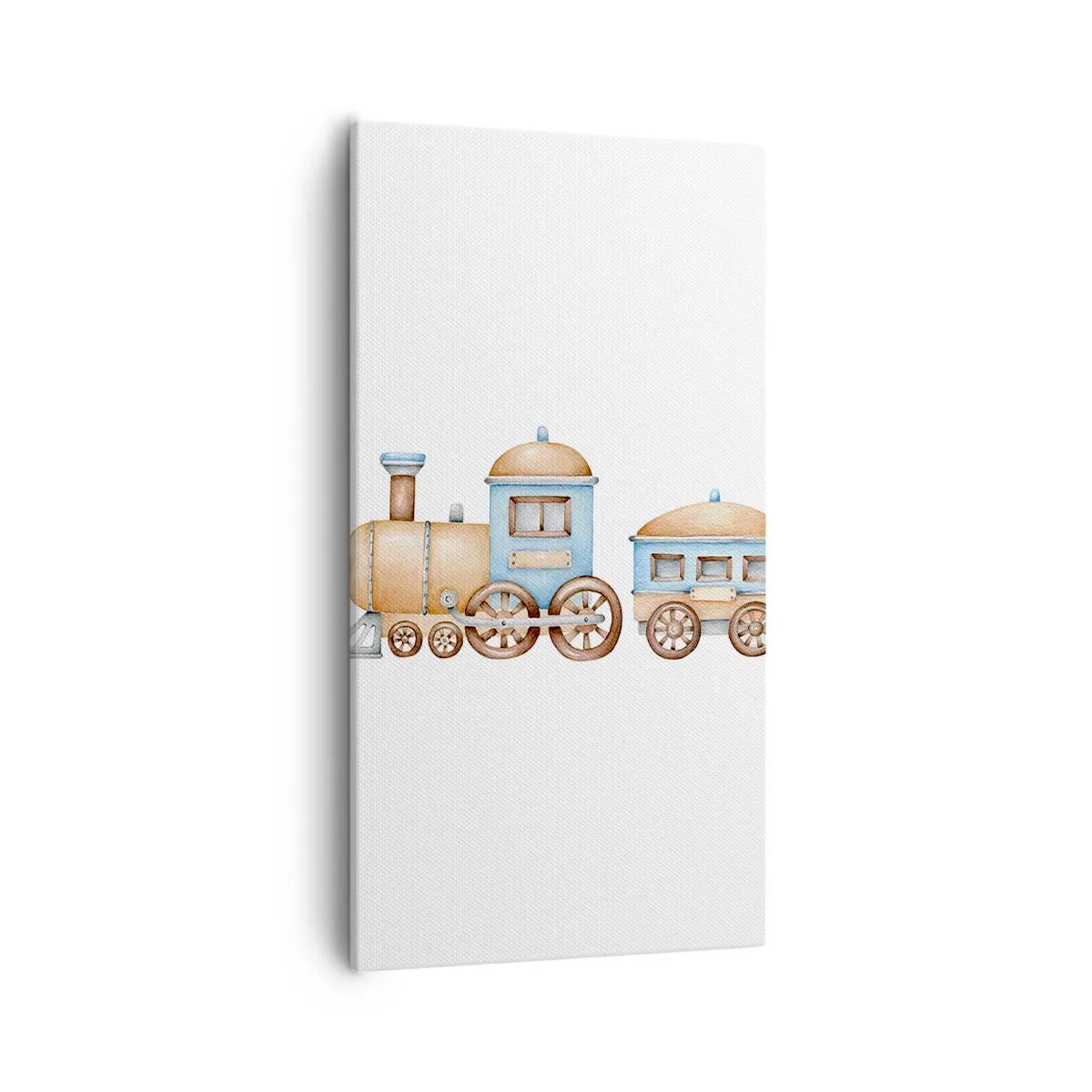 Quadro em tela - Parado na estação... - 55x100 cm