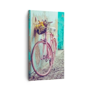 Quadro em tela - Volto logo - 45x80 cm