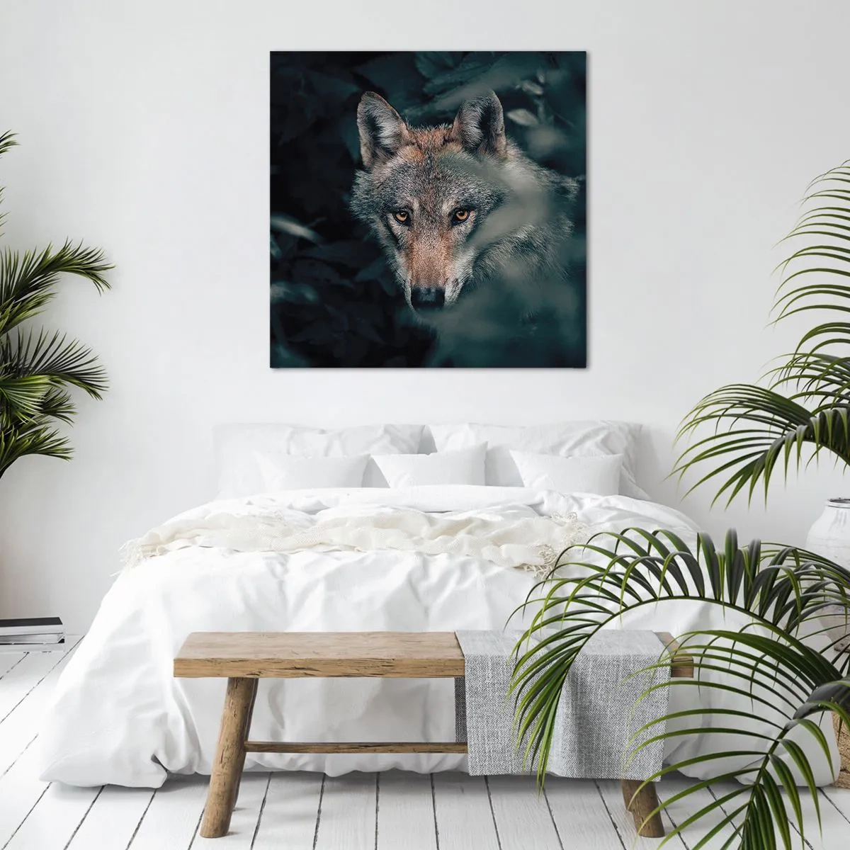 Quadro em tela - Caçador - 70x70 cm