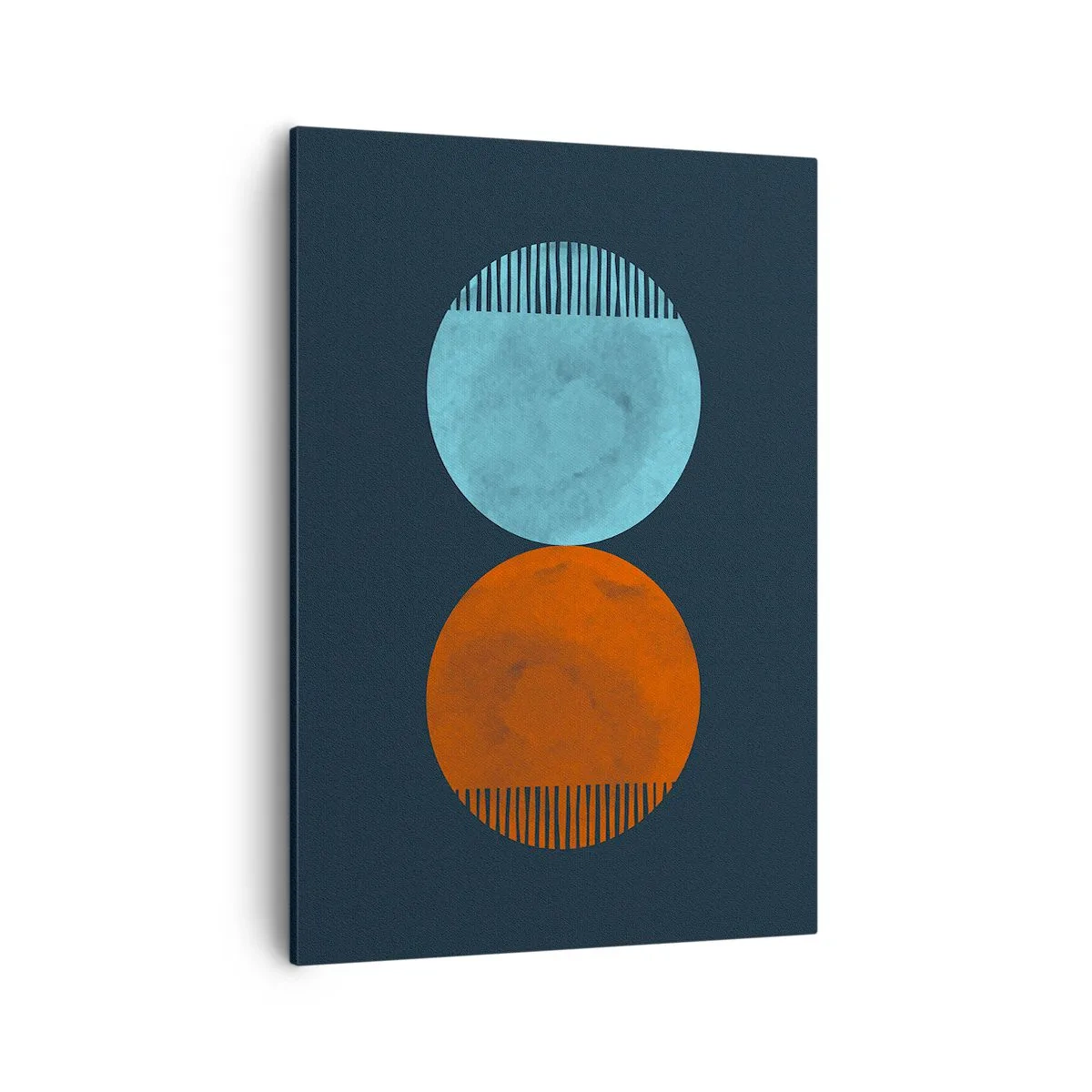 Quadro em tela - Apenas geometria? - 50x70 cm