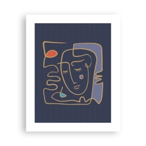 Pôster - Nos pensamentos - 40x50 cm