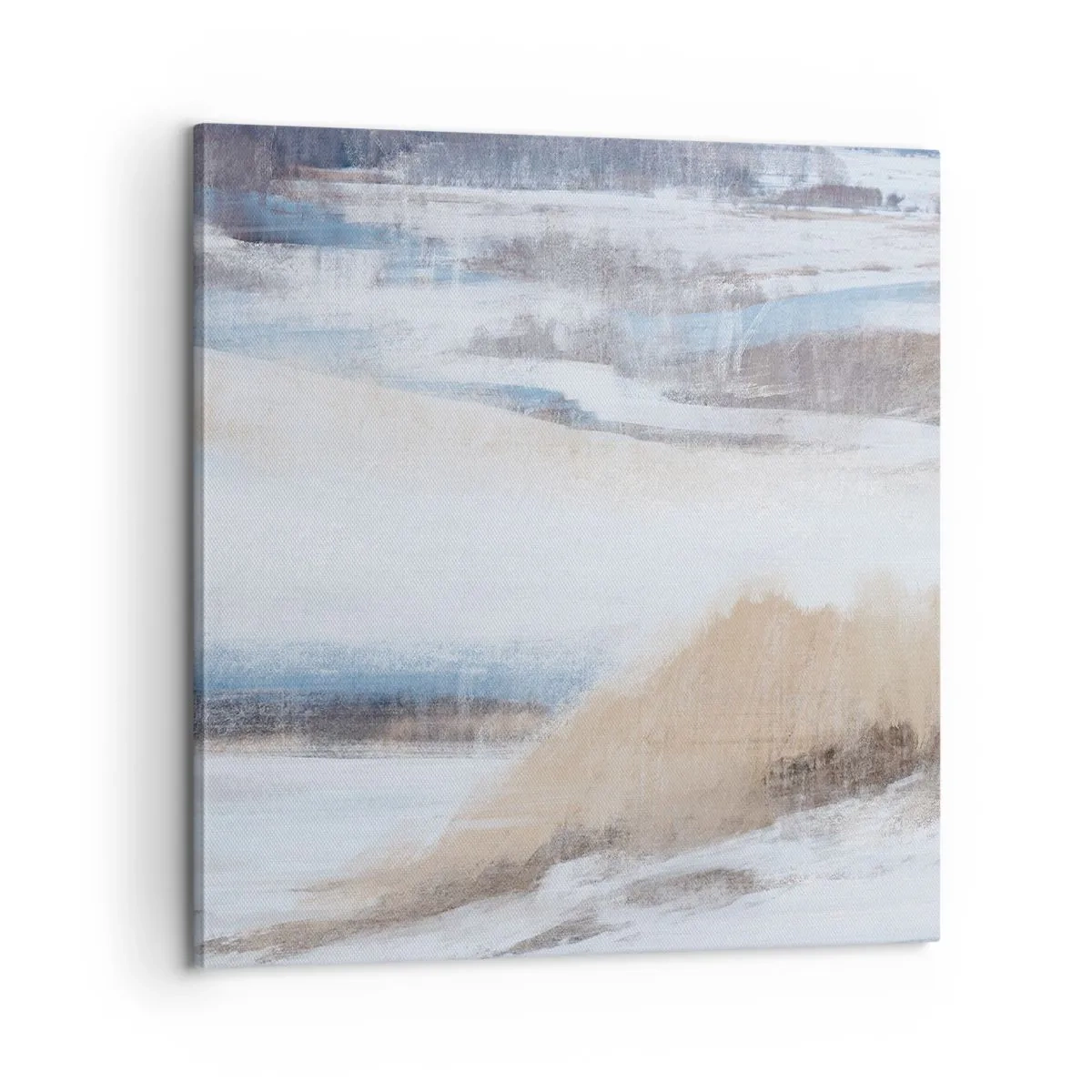 Quadro em tela - Composição de inverno - 60x60 cm