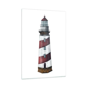 Quadro em vidro - Sempre em guarda - 50x70 cm