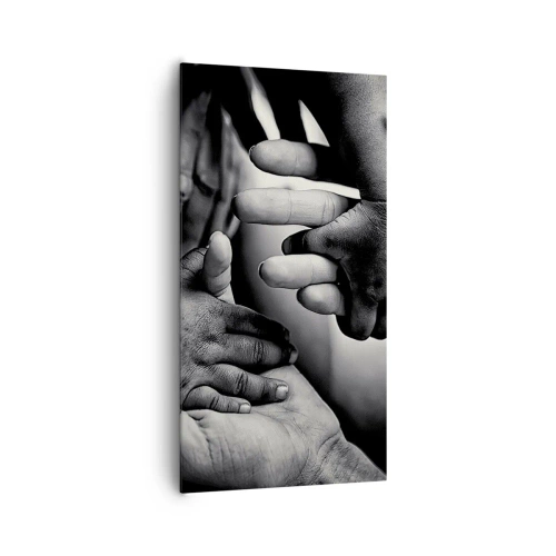 Quadro em tela - Ser humano - 65x120 cm