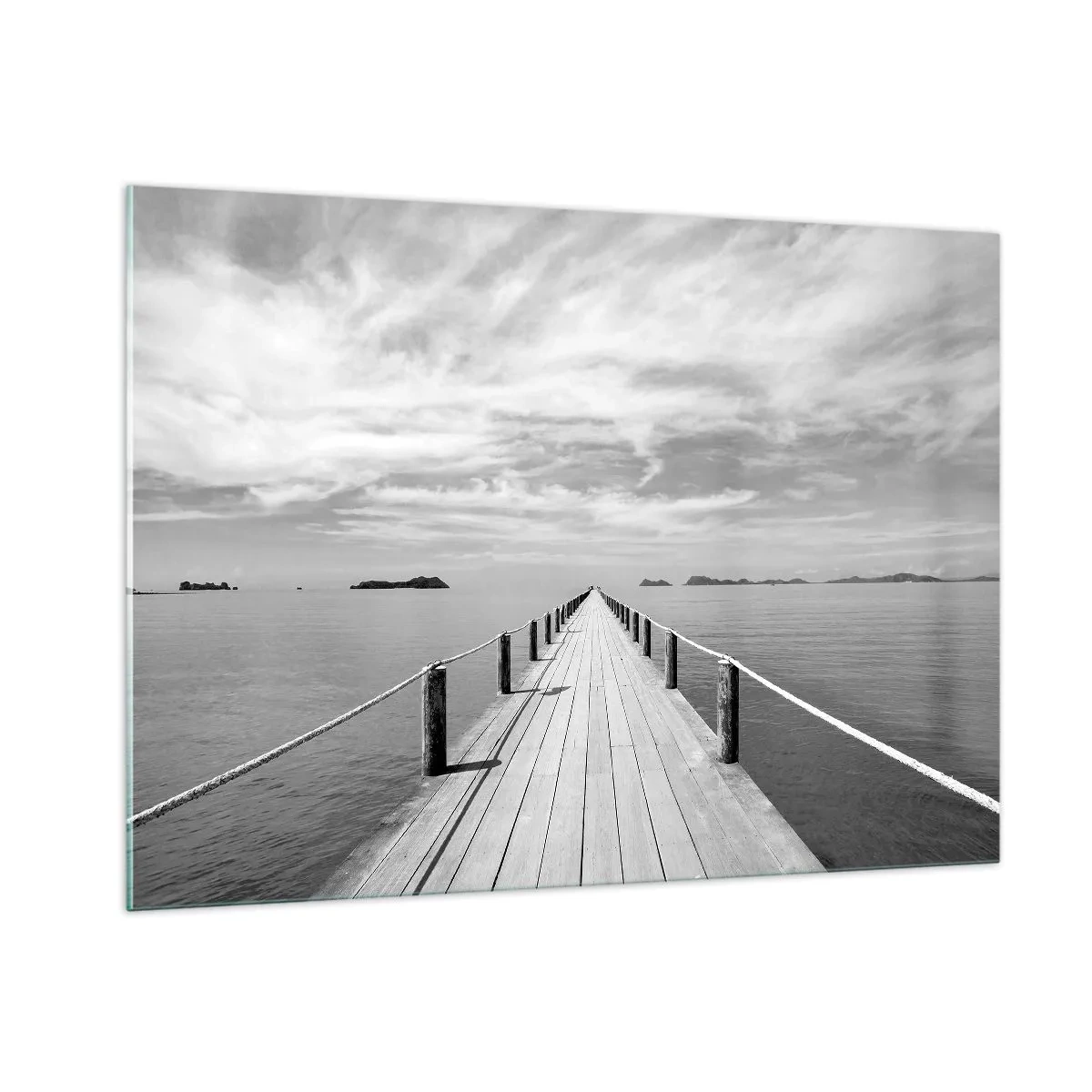 Quadro em vidro - Talvez uma viagem... - 100x70 cm