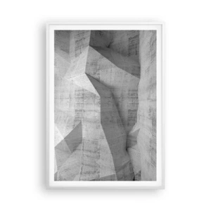 Pôster em moldura branca - Um verdadeiro desafio - 70x100 cm