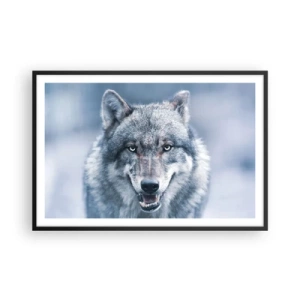 Pôster com moldura preta - Vai aceitar o desafio? - 91x61 cm