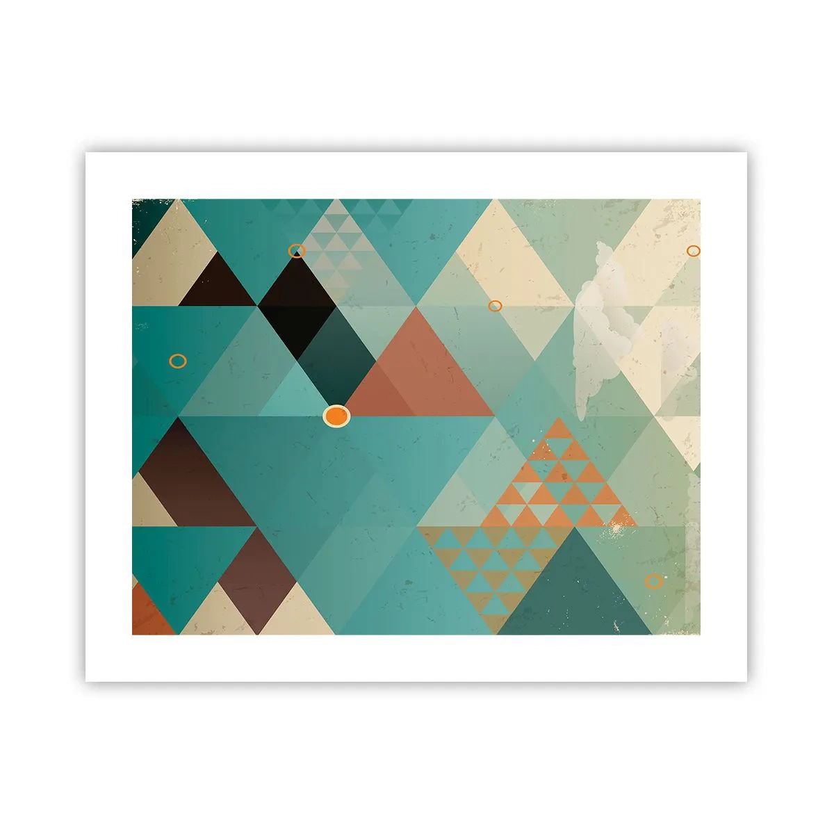 Pôster - A unidade de muitos, os muitos da unidade - 50x40 cm