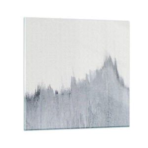 Quadro em vidro - Um registo misterioso - 30x30 cm