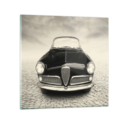 Quadro em vidro - E como não me amar? - 50x50 cm