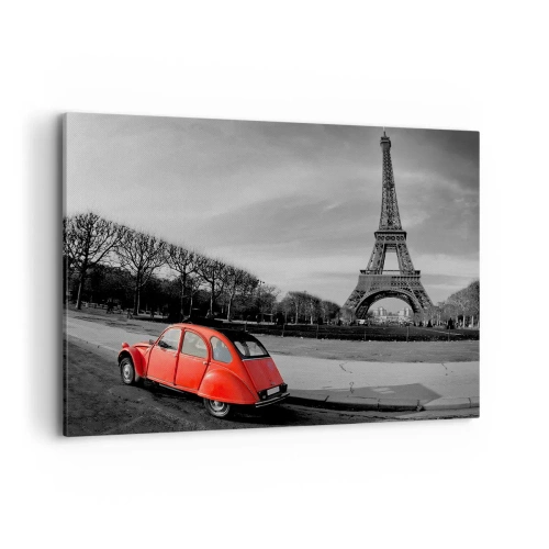 Quadro em tela - Mais parisiense do que Paris - 100x70 cm