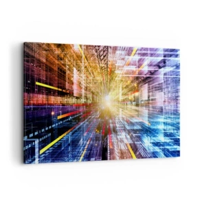 Quadro em tela - Corredor de luz - 120x80 cm