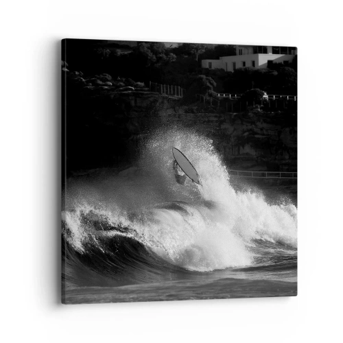 Quadro em tela - Desafio aceito! - 40x40 cm