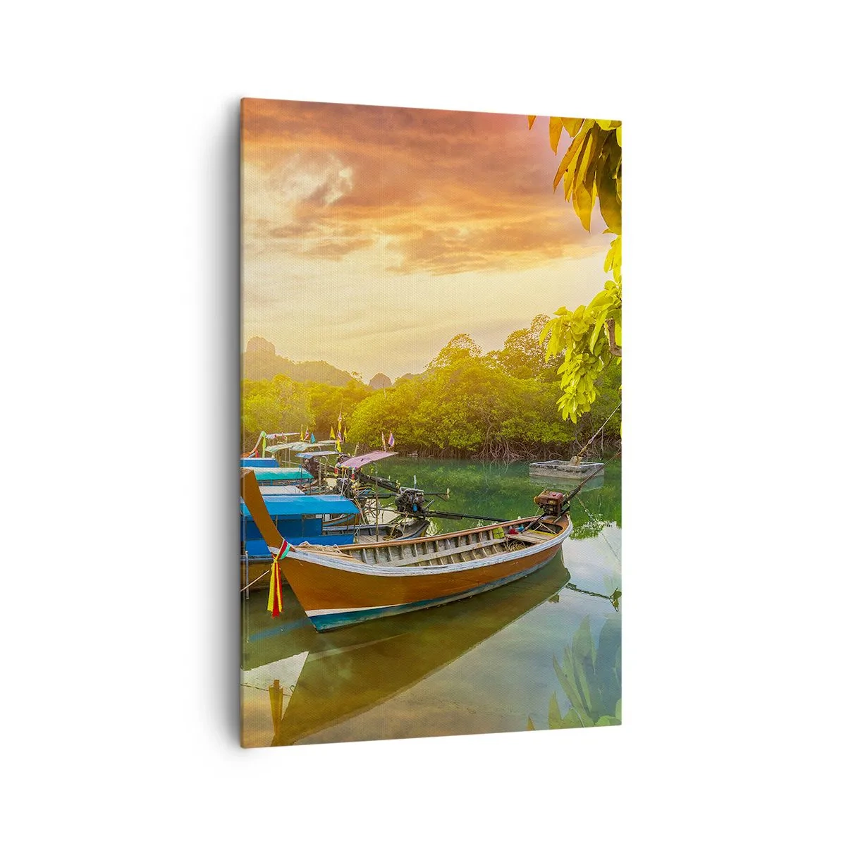 Quadro em tela - Antes de um dia agitado - 80x120 cm