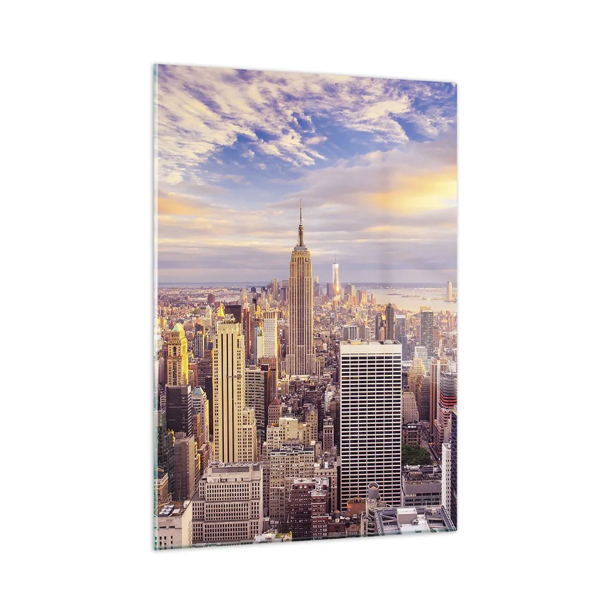 Quadro em vidro - Alcançar as nuvens - 50x70 cm