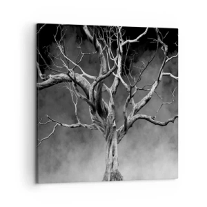 Quadro em tela - Primitivo e sagrado - 50x50 cm