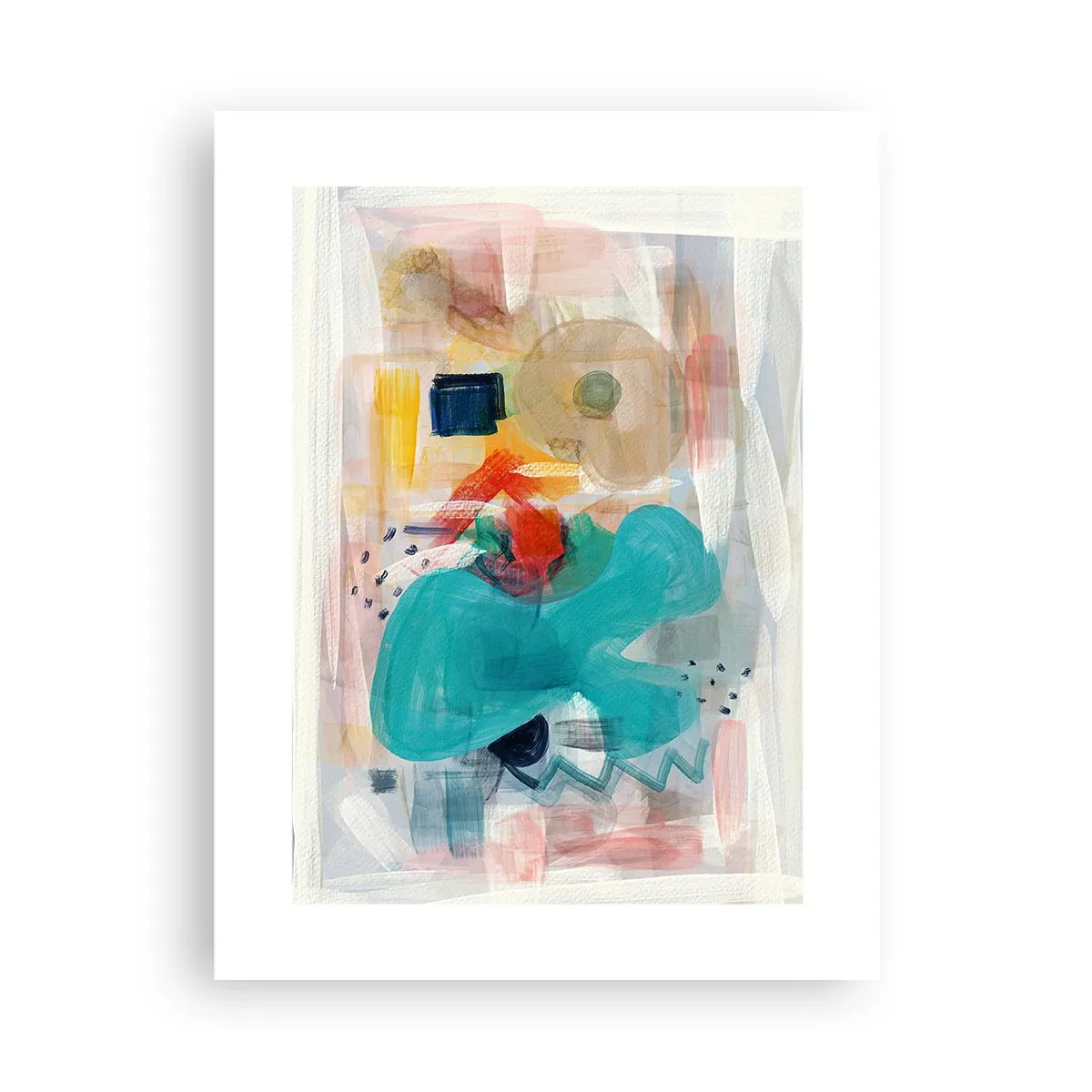 Pôster - Jogo colorido - 30x40 cm