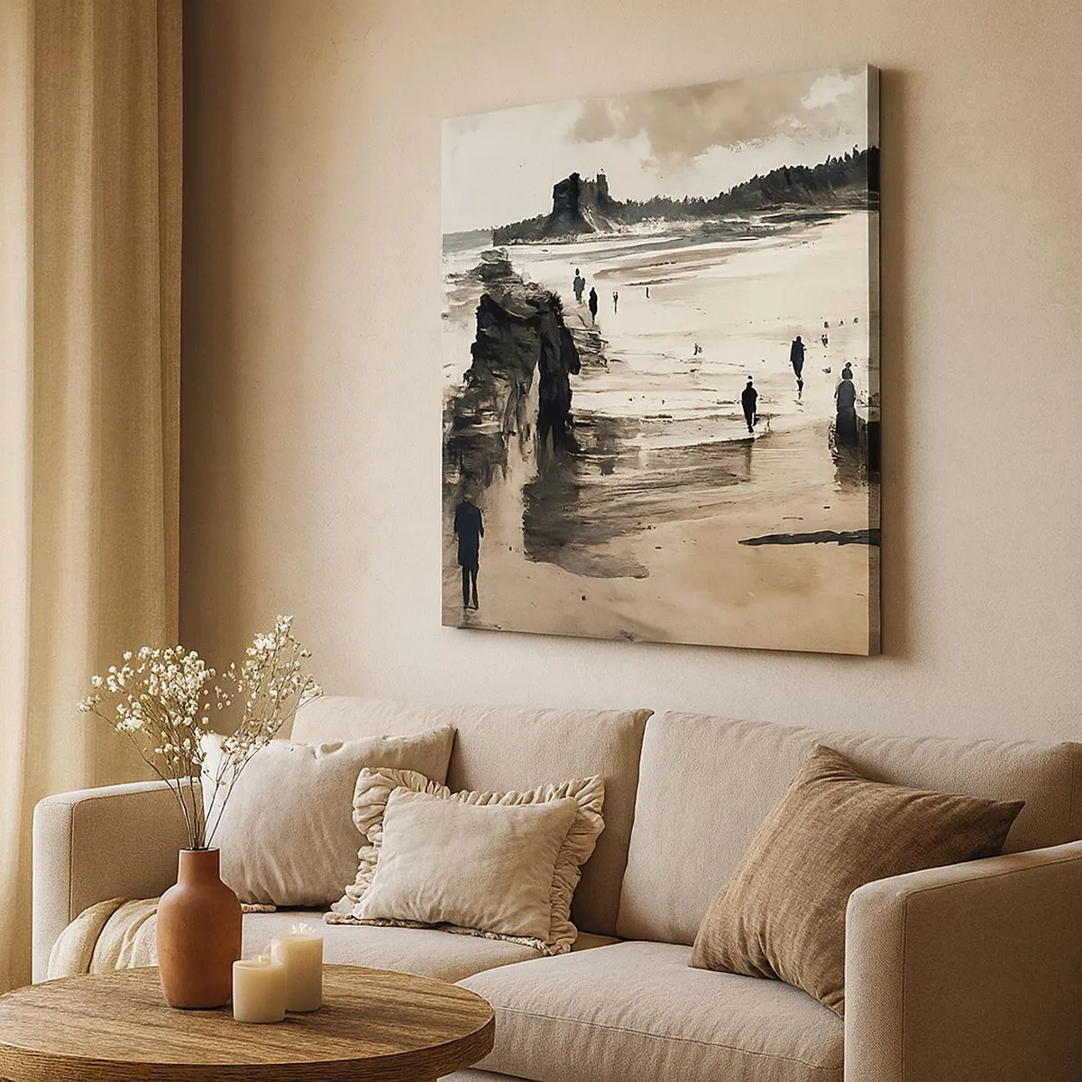 Quadro em tela - Convocados - 30x30 cm