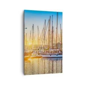 Quadro em tela - O vento também deve dormir  - 80x120 cm