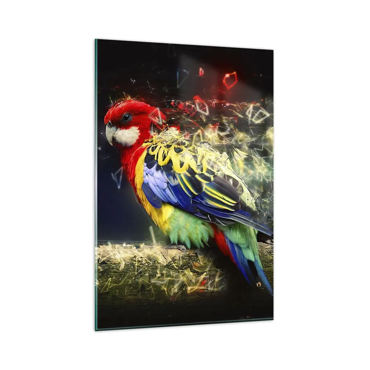 Quadro em vidro - O mensageiro do Brilho - 80x120 cm